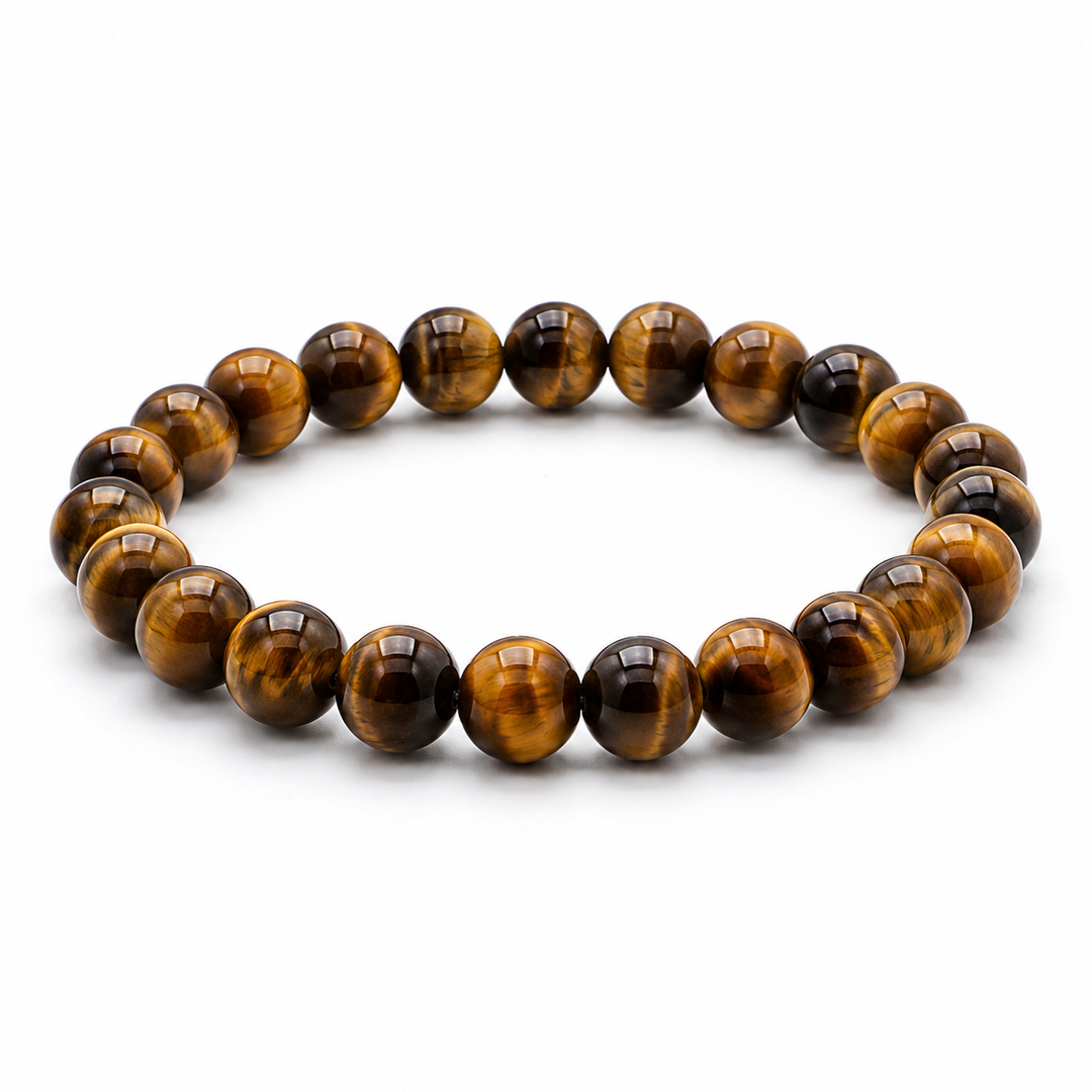 Golden Tiger Eye Beaded Bracelet