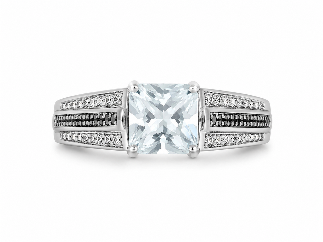 Princess-Cut Solitaire Ring