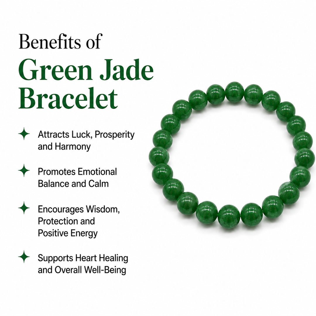 Green Jade Crystal Bracelet