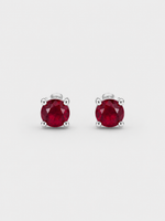 Load image into Gallery viewer, Crimson Spark Earrings