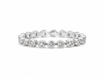 Load image into Gallery viewer, Bezel Eternity Band Ring