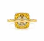 Load image into Gallery viewer, Golden Cushion-Cut Citrine Statement Ring