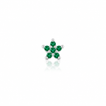 Load image into Gallery viewer, Blossom Sterling Silver Nose Pin