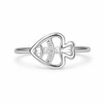 Load image into Gallery viewer, Fish Charm Silver Ring