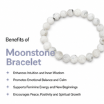 Load image into Gallery viewer, Moonstone Crystal Bracelet