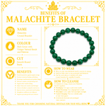 Load image into Gallery viewer, Malachite Crystal Bracelet