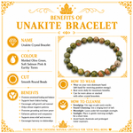 Load image into Gallery viewer, Unakite Crystal Bracelet