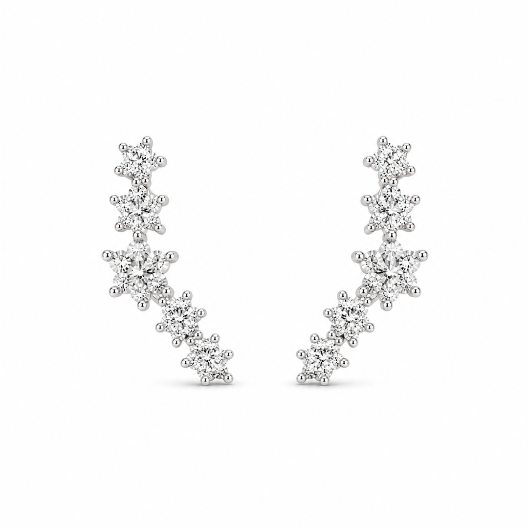 Luxe Spark Ear Climbers