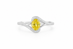 Load image into Gallery viewer, Golden  Twist Sterling Silver Ring
