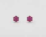 Load image into Gallery viewer, Pink Blossom Studs