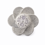 Load image into Gallery viewer, Vintage Blossom Sterling Silver Nose Pin