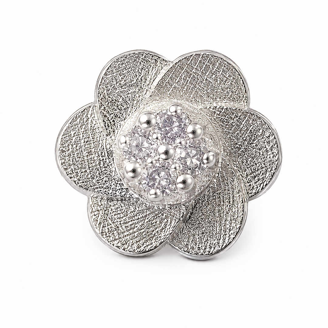 Vintage Blossom Sterling Silver Nose Pin